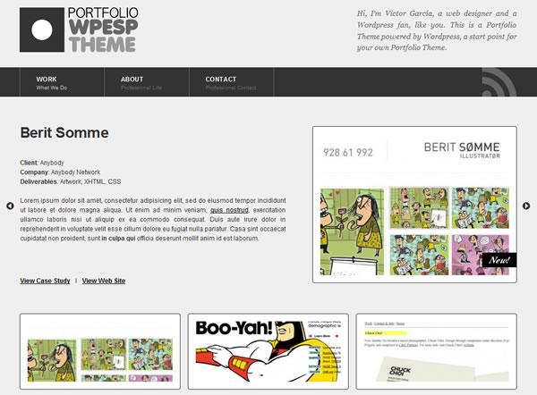 Wordpress Theme: Portfolio wp27-themes_portfolio
