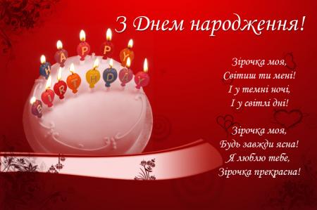 Сонце, з днем народження!