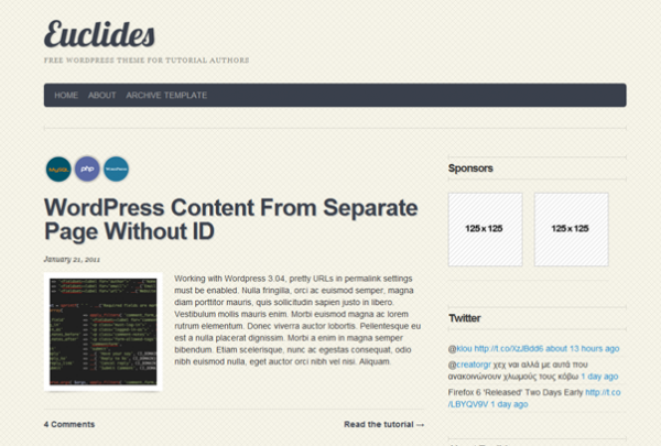 euclides Euclides wordpress тема